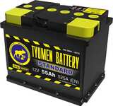 Автомобильный аккумулятор Tyumen Battery 6ст-55L Standard, 55Ач, 525 EN, евро., обр.