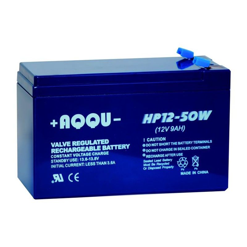 Аккумулятор AQQU HP12-50W, 12В, 9Ач