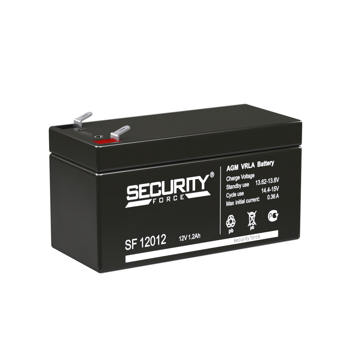 Аккумулятор Security Force SF 6045, 6В, 4,5Ач