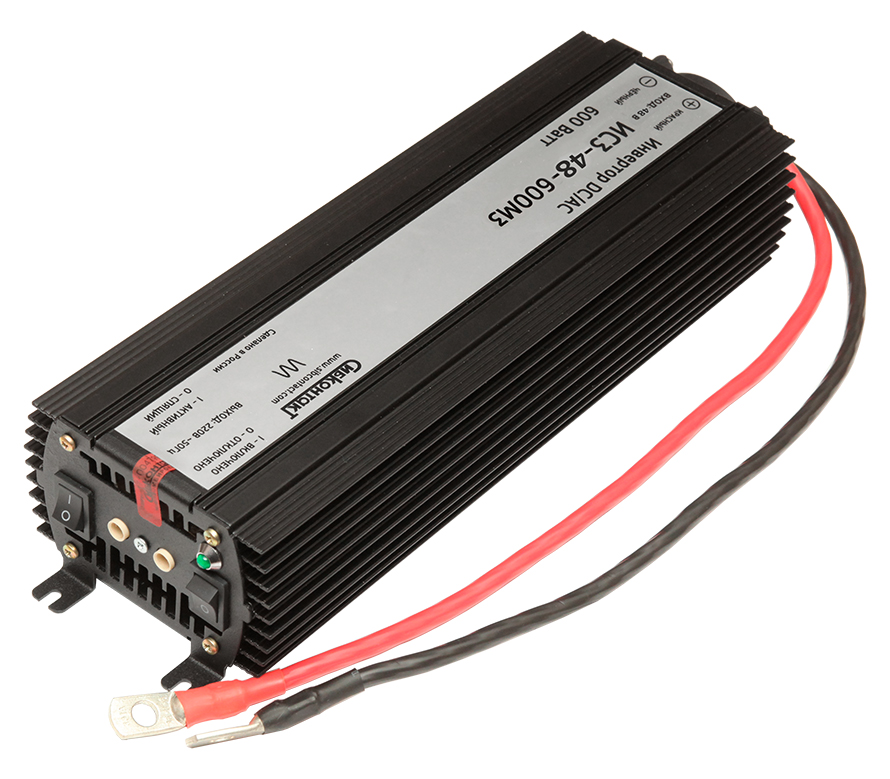 Инвертор ИС3-48-600М3 DC/AC, преобразователь напряжения 48В/220, 600Вт