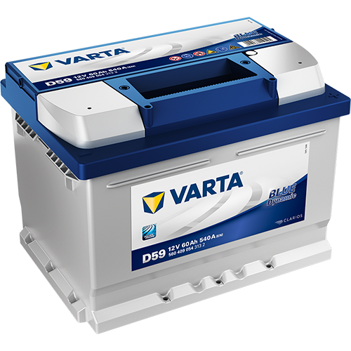 Автомобильный аккумулятор VARTA Blue Dynamic 560409 D59, 60Ач, 540 EN, евро., обр.