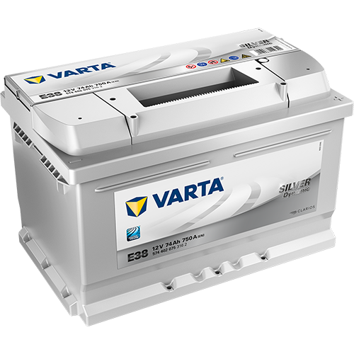 Автомобильный аккумулятор VARTA Silver Dynamic 6ст-74R , 74Ач, 750 EN, евро., обр.