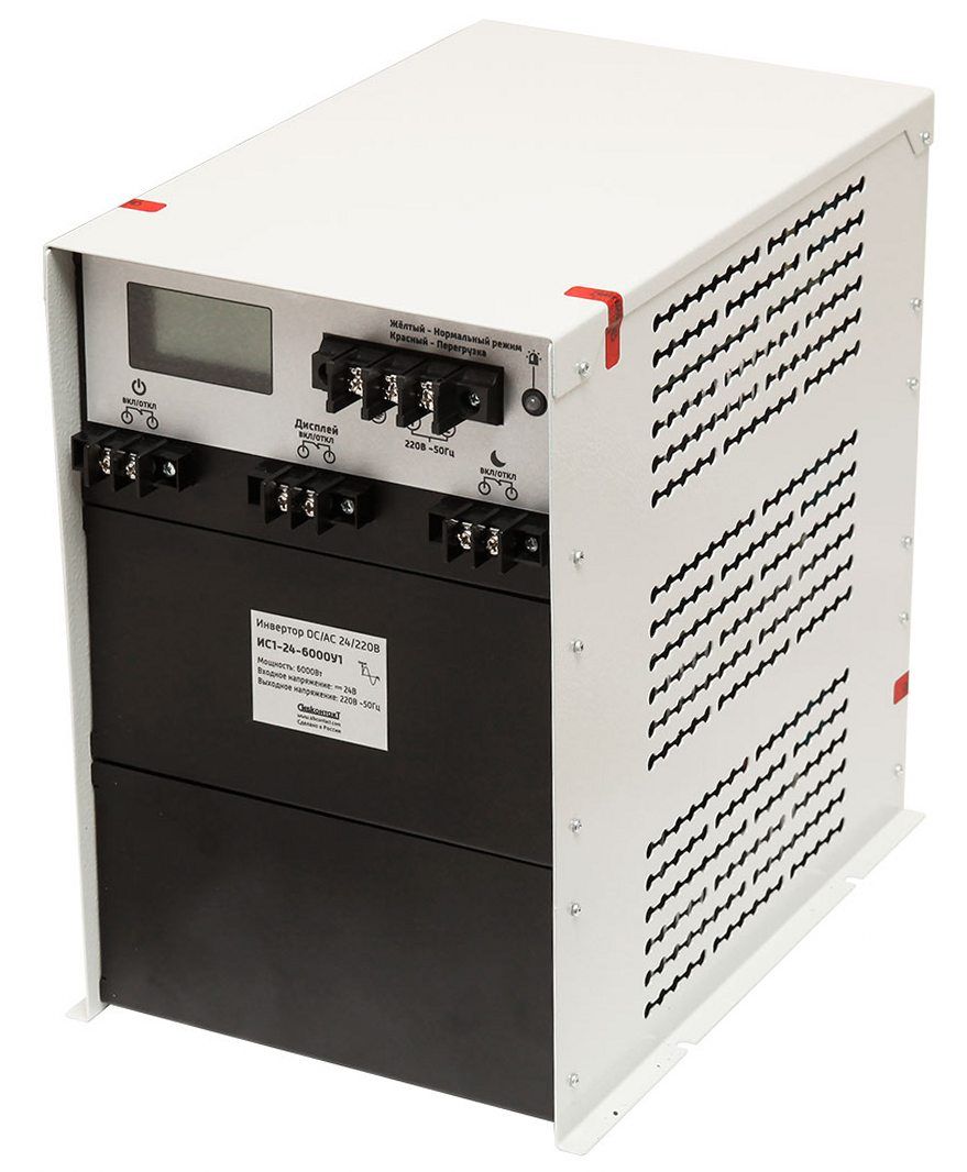 Инвертор ИС1-24-6000У1 DC/AC, преобразователь напряжения 75В/220, 1500Вт