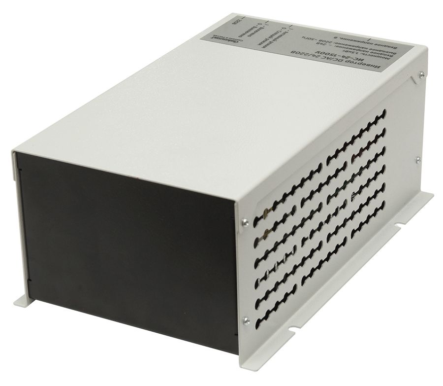 Инвертор ИС-24-1500У DC/AC, преобразователь напряжения 24В/220, 1500Вт