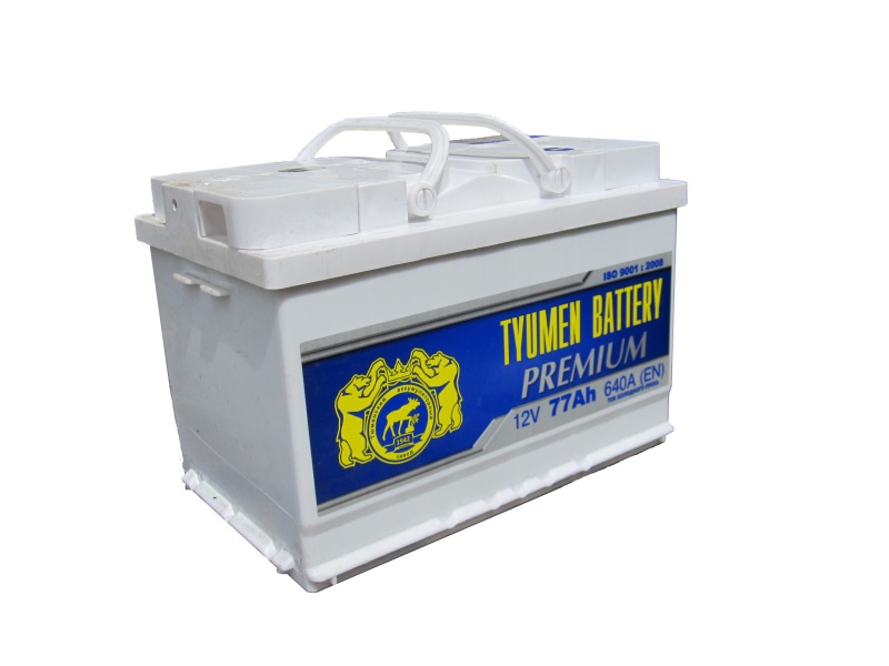Автомобильный аккумулятор Tyumen Battery 6ст-77LА Premium, 77Ач, 670 EN, евро., обр.