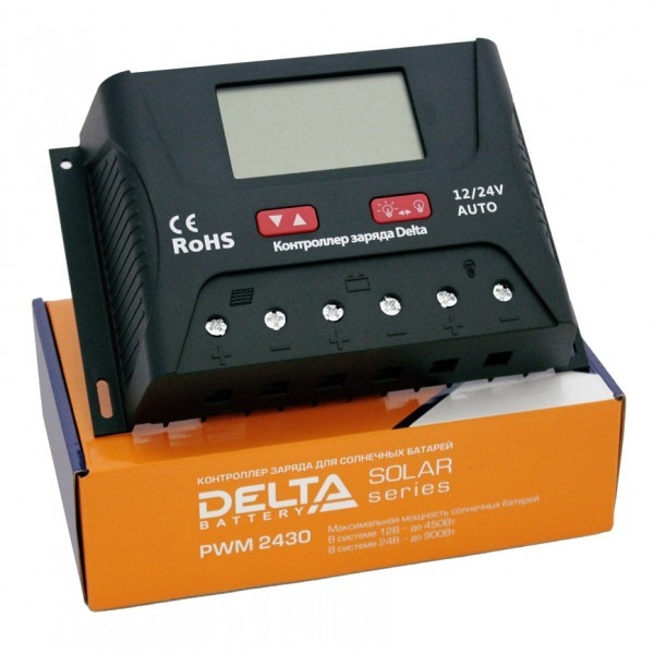 Контроллер Delta PWM 2430 30A 12В/24В Авто