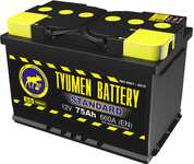 Автомобильный аккумулятор Tyumen Battery 6ст-75L Standard, 75Ач, 660 EN, евро., прям.