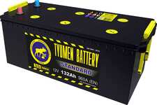 Автомобильный аккумулятор Tyumen Battery 6ст-132L Standard, 132Ач, 960 EN, евро., обр.