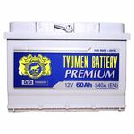 Автомобильный аккумулятор Tyumen Battery 6ст-60LА Premium Низкий, 60Ач, 540 EN, евро., прям.