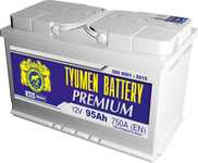 Автомобильный аккумулятор Tyumen Battery 6ст-95L Premium AGM, 95Ач, 720 EN, евро., обр.