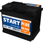 Автомобильный аккумулятор START Plus 6ст-60L, 60Ач, 480 EN, евро., обр.