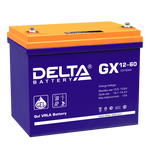 Аккумулятор DELTA GX 12-60 Xpert, 12В, 60Ач