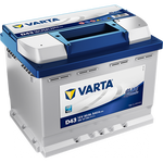 Автомобильный аккумулятор VARTA Blue Dynamic 560127 D43, 60Ач, 540 EN, евро., прям.