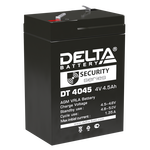 Аккумулятор Delta DT 4045, 4В, 4,5Ач