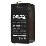 Аккумулятор Delta DT 6023 (75мм), 6В, 2,3Ач