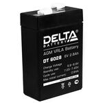 Аккумулятор Delta DT 6028, 6В, 2,8Ач