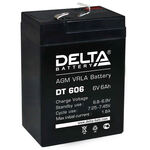 Аккумулятор Delta DT 606, 6В, 6Ач