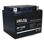Аккумулятор Delta DT 1240, 12В, 40Ач