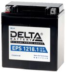 Мото аккумулятор Delta EPS 1218.1: 12В, 18Ач. Стартовый ток 230А.