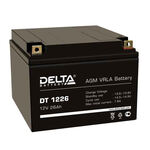 Аккумулятор Delta DT 1226, 12В, 26Ач