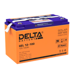 Аккумулятор DELTA GEL 12-100, 12В, 100Ач