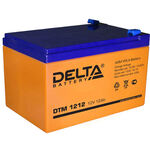 Аккумулятор Delta DTM 1212, 12В, 12Ач