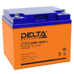 Аккумулятор Delta DTM 1240 L, 12В, 40Ач