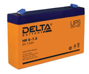 Аккумулятор Delta HR 6-7.2, 6В, 7.2Ач