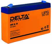 Аккумулятор Delta HR 6-9, 6В, 9Ач