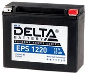 Мото аккумулятор Delta EPS 1220: 12В, 20Ач. Стартовый ток 340А.